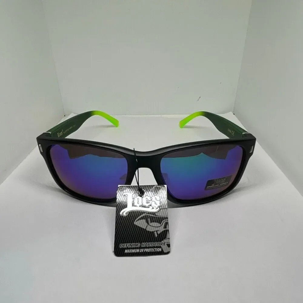 Locs Mirrored UV400 Square Wrap Sunglasses New with Tags